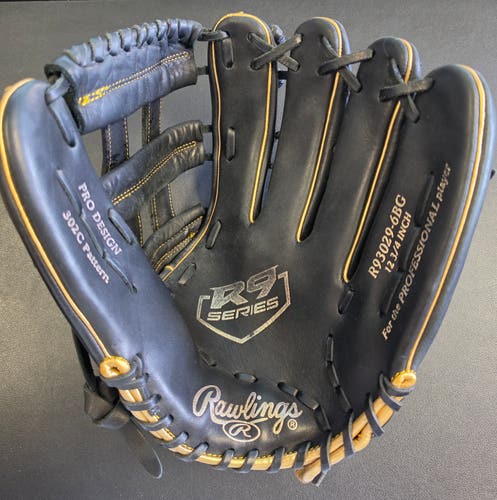 RH Rawlings R9 Baseball Glove 12.75" (Like New)