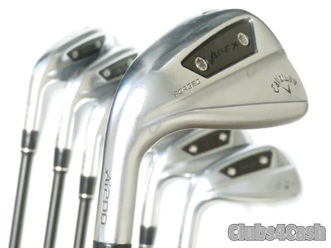 Callaway Ai200 Irons KBS PGI 80 Stiff Flex 5-+P+Aw .. LEFT LH