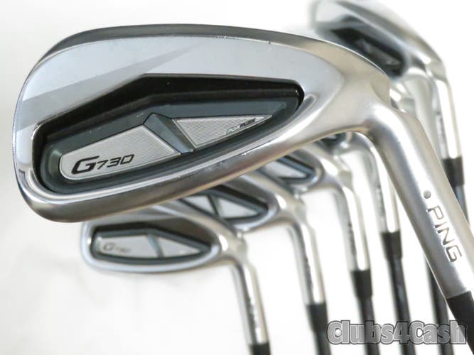 PING G730 Irons Black Dot UST Mamiya Recoil 75 F3 Regular Flex 5-P+U