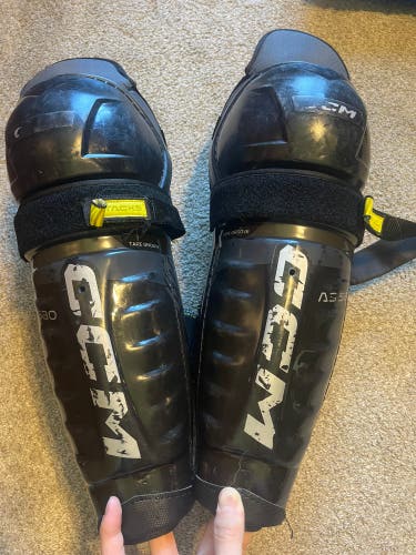 Senior CCM AS 580 14" Shin Pads (Used)