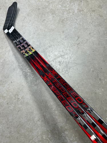 3 PACK 95 Flex P29 Senior CCM Jetspeed FT7 Pro Right Hand Hockey Stick Pro Stock (New)