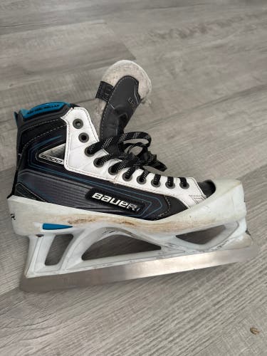 2016 Bauer Reactor 9000 Hockey Goalie Skates Regular Width 9 (Used)