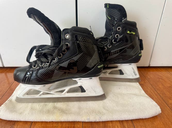 2026 Bauer Elite Hockey Goalie Skates Regular Width Size 2.5