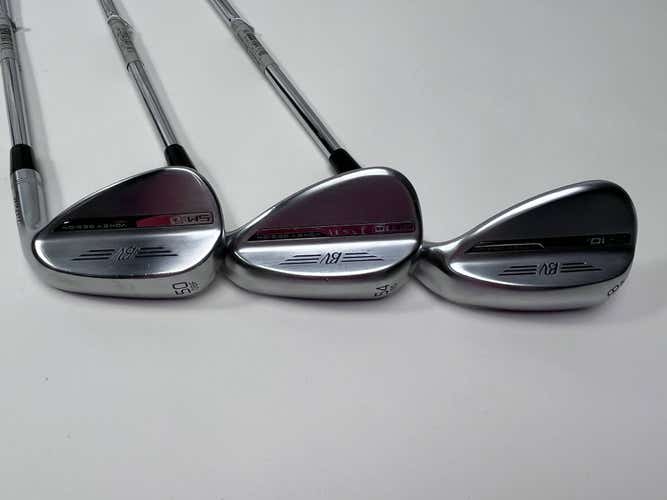 Titleist Vokey SM10 Tour Chrome Wedge Set 50* 8 | 54* 10 | 58* 8 SM10 Wedge RH