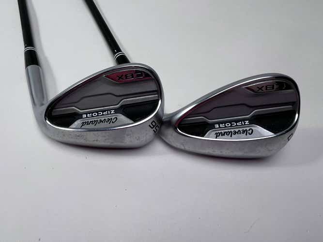 Cleveland CBX Zipcore Wedge Set 56* 12 | 60* 10 Project X Catalyst 80g RH