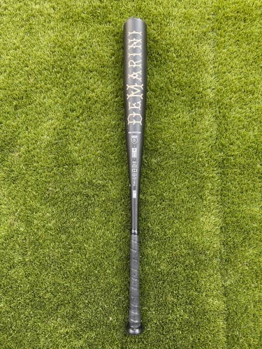 2025 DeMarini The Goods One Piece Alloy BBCOR Certified Bat (-3) 30.5 oz 33.5" (Like New)