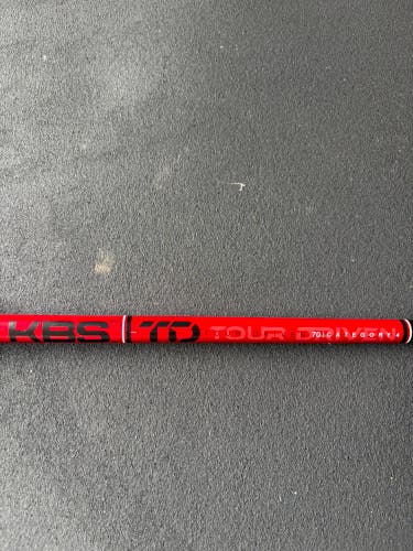 KBS TD 70g Extra Stiff (cat 4) fairway shaft, Titleist tip