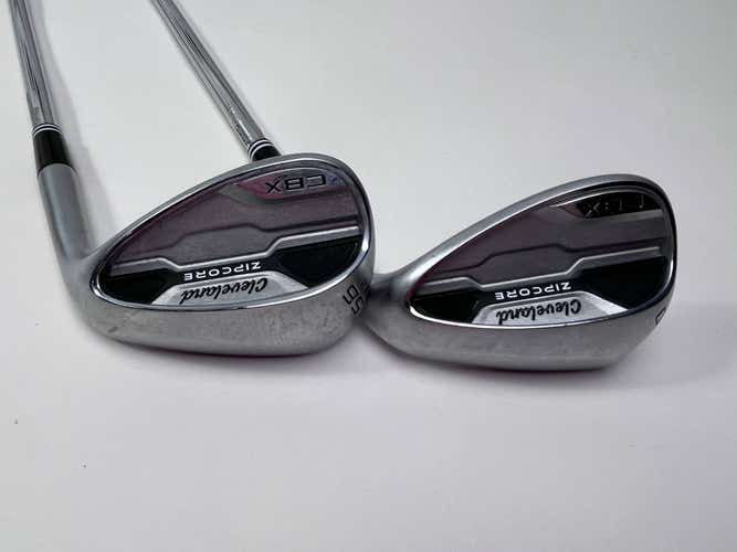Cleveland CBX Zipcore Wedge Set 56* 12 60* 10 TT DG Spinner Tour Issue 115g RH