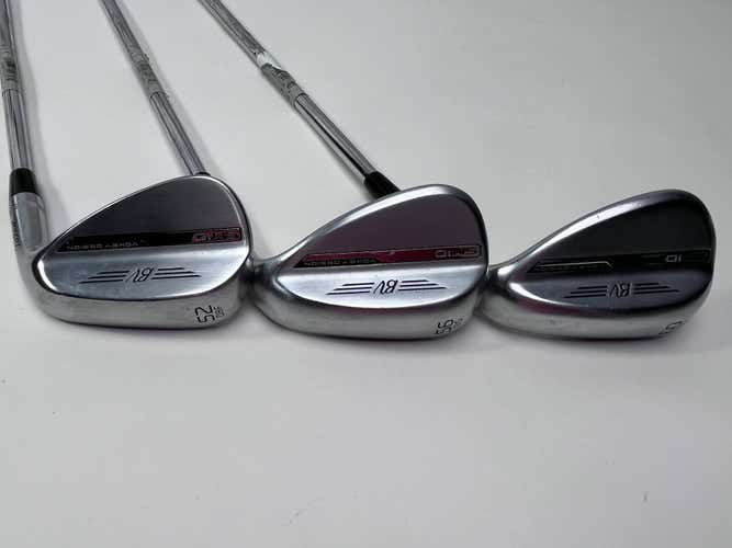 Titleist Vokey SM10 Tour Chrome Wedge Set 52* 8 | 56* 10 | 60* 10 SM10 Wedge RH