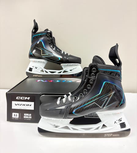 CCM Vizion Hockey Skates Regular Width 9.5 (New)