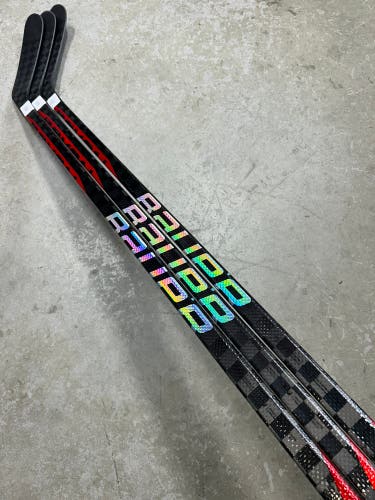 3 PACK 87 Flex Custom P28 Senior Bauer Nexus Sync Right Hand Hockey Stick (New) Pro Stock