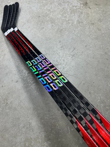 4 PACK 87 Flex Custom P28 Senior Bauer Nexus Sync Right Hand Hockey Stick (New) Pro Stock