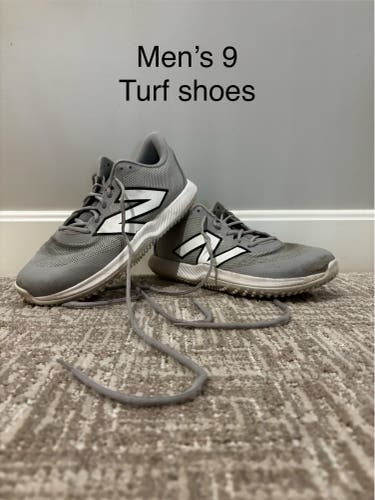 Gray Men's Size M 9.0 (W 10.0) New Balance Shoes (Used)