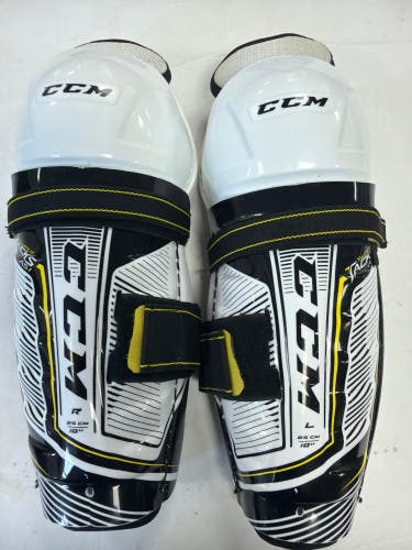 Junior CCM Super Tacks AS1 10" Shin Pads (Used)