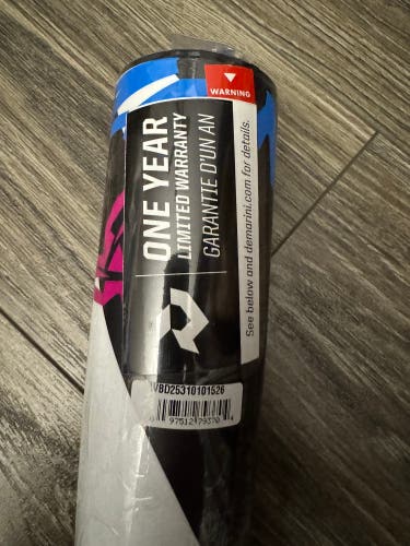NEW! 2025 DeMarini CF Zen Composite USSSA Certified Bat (-11) 15 oz 26"