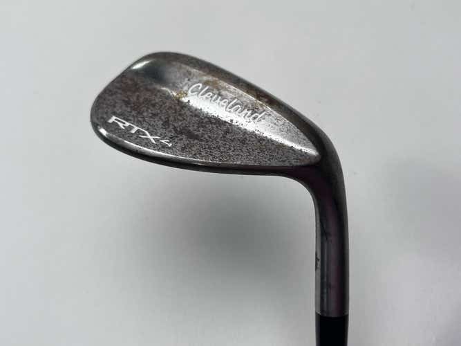 Cleveland RTX 4 Tour Raw Lob Wedge LW 58* 9 TT DG S400 Tour Issue Steel Mens RH