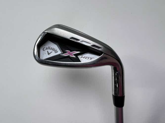 Callaway X Hot 19 Womens Single 8 Iron X Hot 50g Ladies Graphite Womens RH