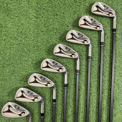 Taylormade R7 Iron Set 4-PW SW Reax 65g Graphite Regular Flex