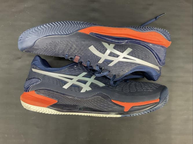 Asics Gel-Resolution 9 Clay Mens Size 11.5 Court Shoes (No Box)