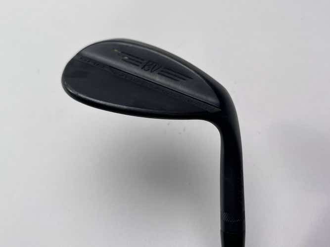 Titleist Vokey SM8 Jet Black Raw Lob Wedge LW 58* 8 Bounce M-Grind SM8 Wedge RH