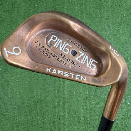 Ping Zing BeCu Beryllium Copper 9 Iron Black Dot Stiff Flex Graphite +1.5 Long