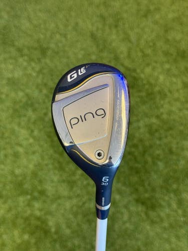 Ladies Ping GLE3 30* 6 Hybrid w/Cover - Ping ULT 250 Ladies Flex NICE! W Cover