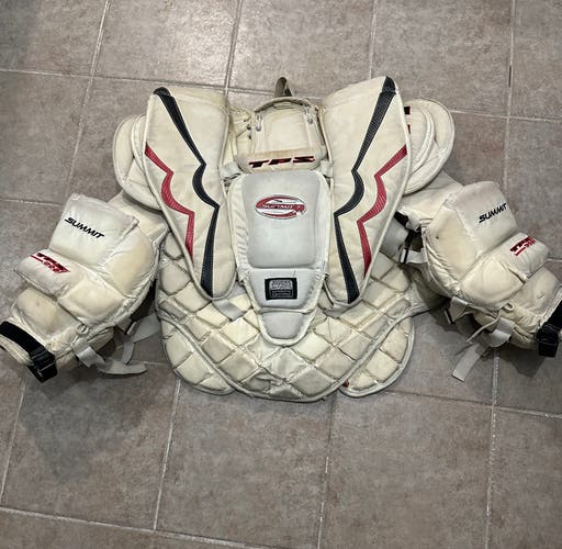 Medium TPS Goalie Chest Protector Pro Stock (Used)