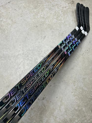 4 Pack 85 Flex Custom P28M Senior CCM Jetspeed FT7 Pro Left Hand Hockey Stick Pro Stock (New)
