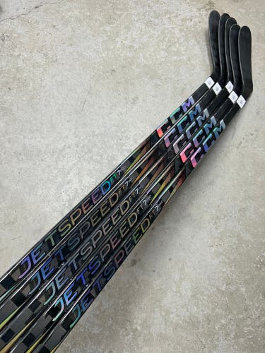 5 Pack 85 Flex Custom P28M Senior CCM Jetspeed FT7 Pro Left Hand Hockey Stick Pro Stock (New)