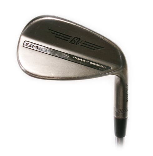 Titleist Vokey Design SM10 Nickel 46*/10* F Grind Wedge Steel SM10 Wedge Flex