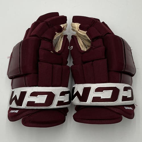 Used Arizona State Sun Devils #14 Maroon CCM 14" HG97 Gloves