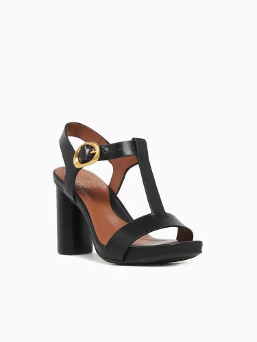 Naturalizer Jordis J3282L3001 Sandal Womens 9.0 W Black Leather Strappy ZOGG3464