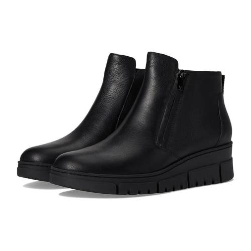 Vionic Uptown Sur J0718L1001 Boots Women's 6 Black Leather Ankle Bootie ZOGG3458