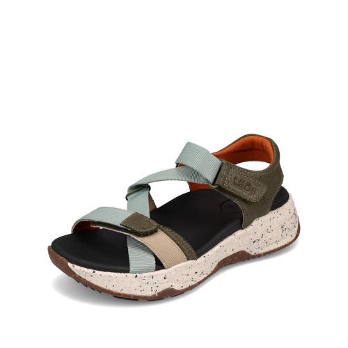 Taos Footwear Super Z Sandals Women's 11 M Sage Olive Adjustable Strap ZOGG3457