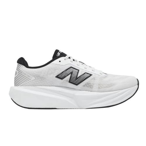 New Balance FuelCell Rebel V5 MFCXLM5 Men's 9 White Gray Running Shoes ZOGG3467