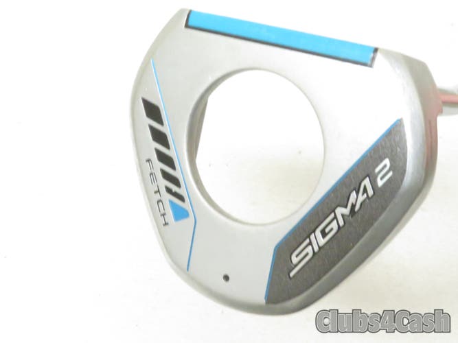 PING Sigma 2 Fetch Platinum Putter Black Dot Adjustable Length 32-36" No Cover