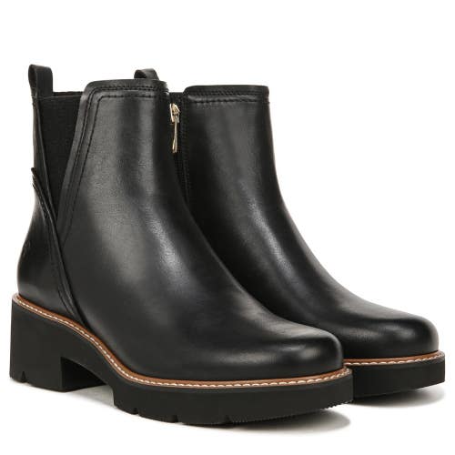 Naturalizer Darry I7146L1001 Boots Women's 7.5 M Black Leather Bootie Hawk2916
