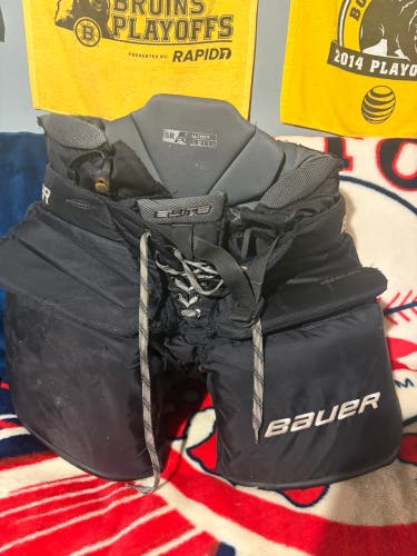 Senior Small Bauer Elite Hockey Goalie Pants (Used)