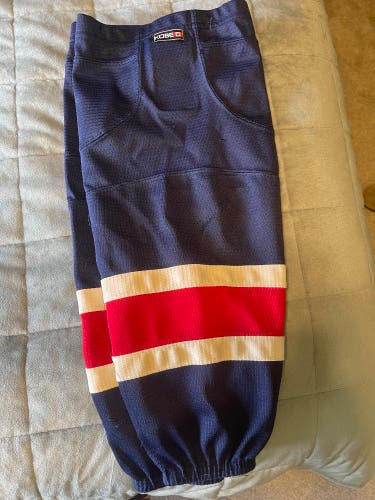 New York Rangers Alternate style Senior Small Kobe Socks (Used)