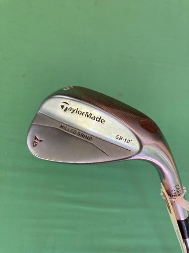 Men's TaylorMade MIlled Grind Wedge Right Handed Regular Flex 60 Degree Steel Shaft (Used)