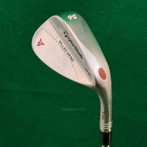 TaylorMade Milled Grind Chrome 56-SB12 56 Sand Wedge Dynamic Gold Wedge Flex