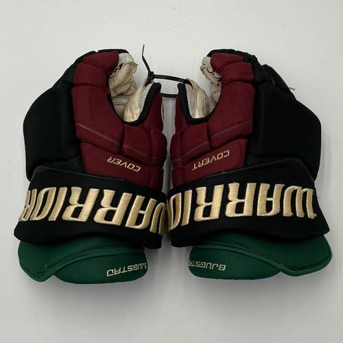 Arizona Coyotes Bjugstad Game Worn Warrior Covert Pro Gloves 14" Pro Stock (Used)