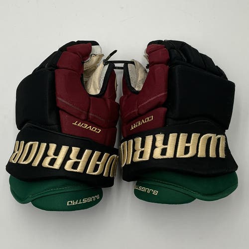 Arizona Coyotes Bjugstad Game Worn Warrior Covert Pro Gloves 14" Pro Stock (Used)