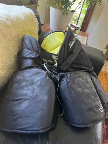 Senior XL Warrior Ritual X3 Hockey Goalie Pants (Used)