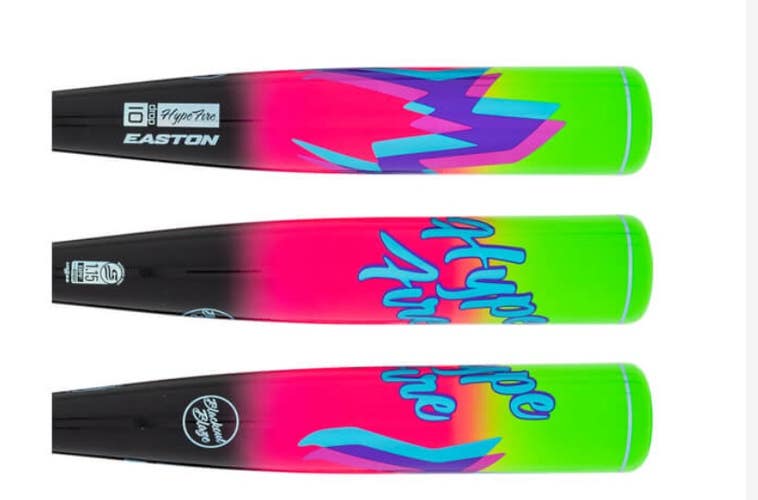 New 2027 Easton Hype Fire (-5)(-8) & (-10) USSSA Baseball Bat: EUT7HYP