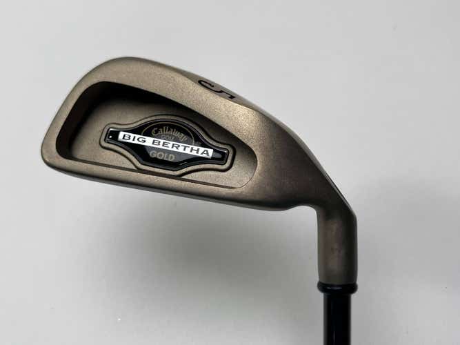 Callaway Big Bertha Gold Single 5 Iron RCH 96 Regular Graphite Mens RH