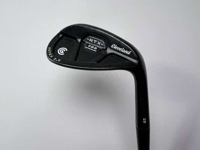 Cleveland 588 RTX 2.0 Black Satin Gap Wedge GW 50* 10 Bounce True Temper DG RH