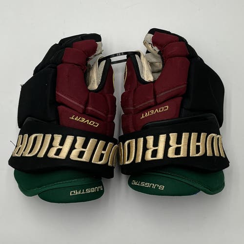 Used Arizona Coyotes Bjugstad Warrior 14" Pro Stock Covert Pro Gloves