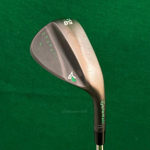 TaylorMade Milled Grind 4 Black 58-SB11 58 Lob Wedge Project X 6.0 Wedge Flex
