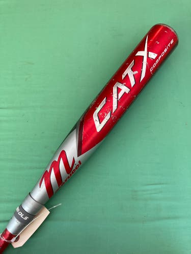 2023 Marucci CAT X Composite Bat BBCOR Certified (-3) Composite 30 oz 33" (Used)